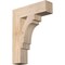 Ekena Millwork Merced Block Smooth Bracket, Douglas Fir, 3 1/2"W x 14"D x 18"H BKT04X14X18MRC05SDF - alternate 1